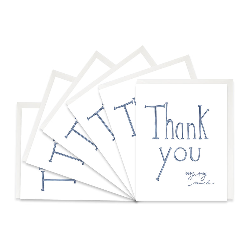 Thank You Very Very Much - Boxed Set of Six