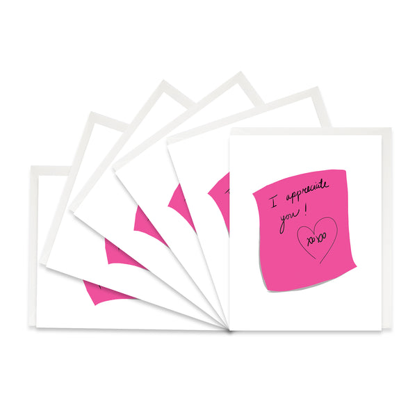 Post-It Appreciation - Boxed Set of Six