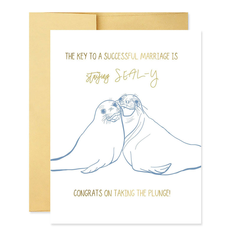 Stay Seal-y Wedding