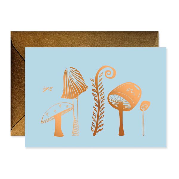 Enchanted Mushroom Garden Stationery