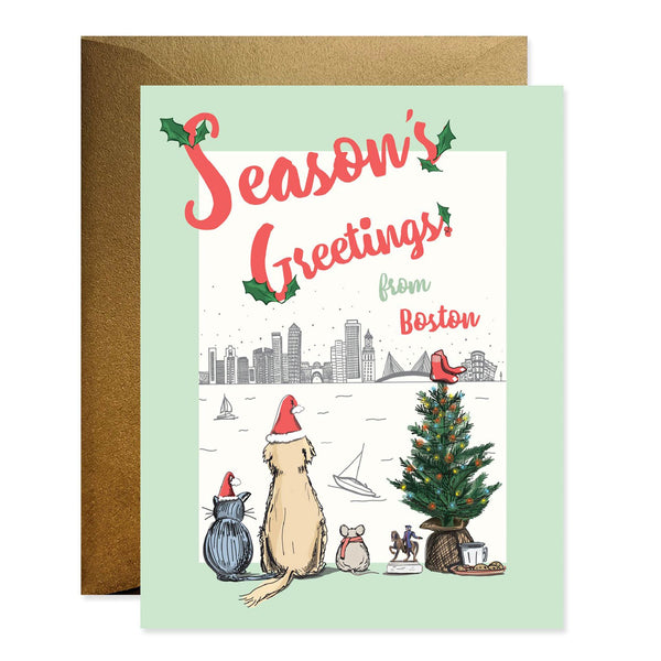 Season's Greetings From Boston