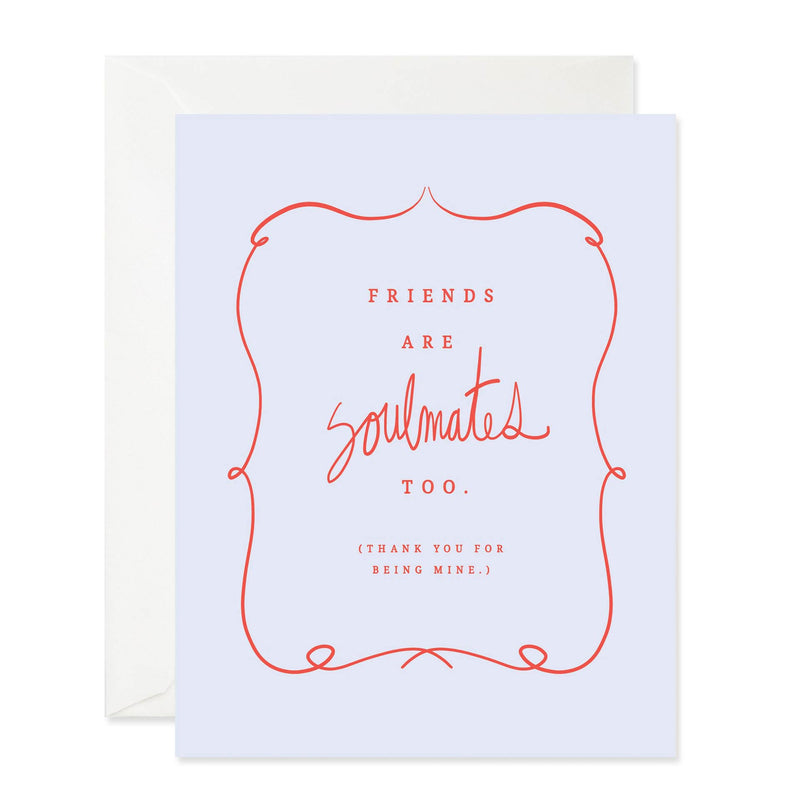 soulmates mtg card Name: Soul, Colors: White, 138 cards smooth finish cardstock Friends Are Soulmates Too Card