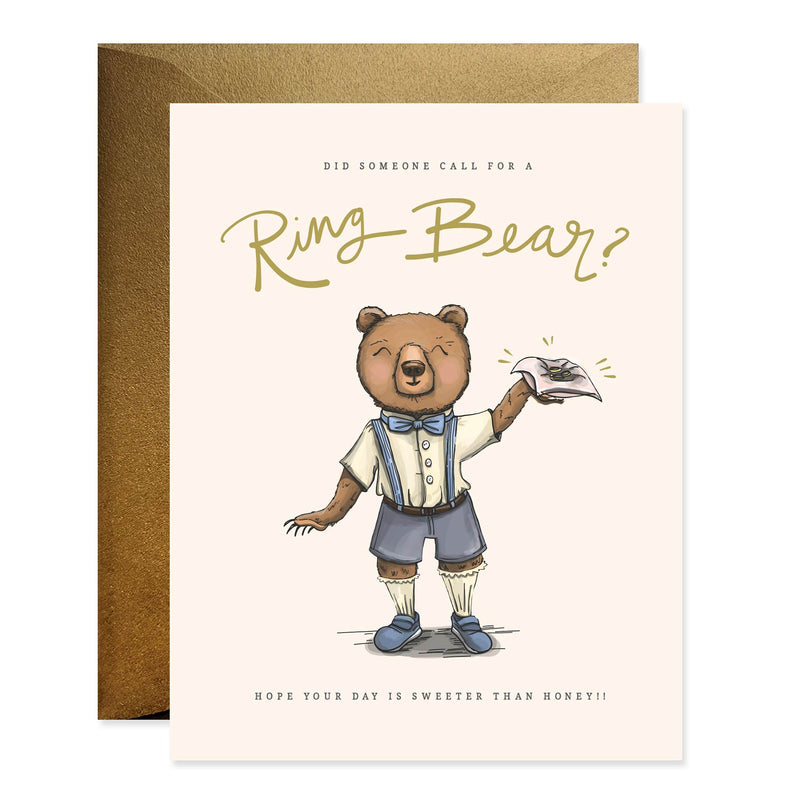 Ring Bear Wedding