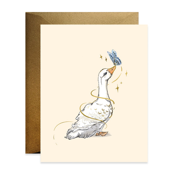 Goose and Butterfly