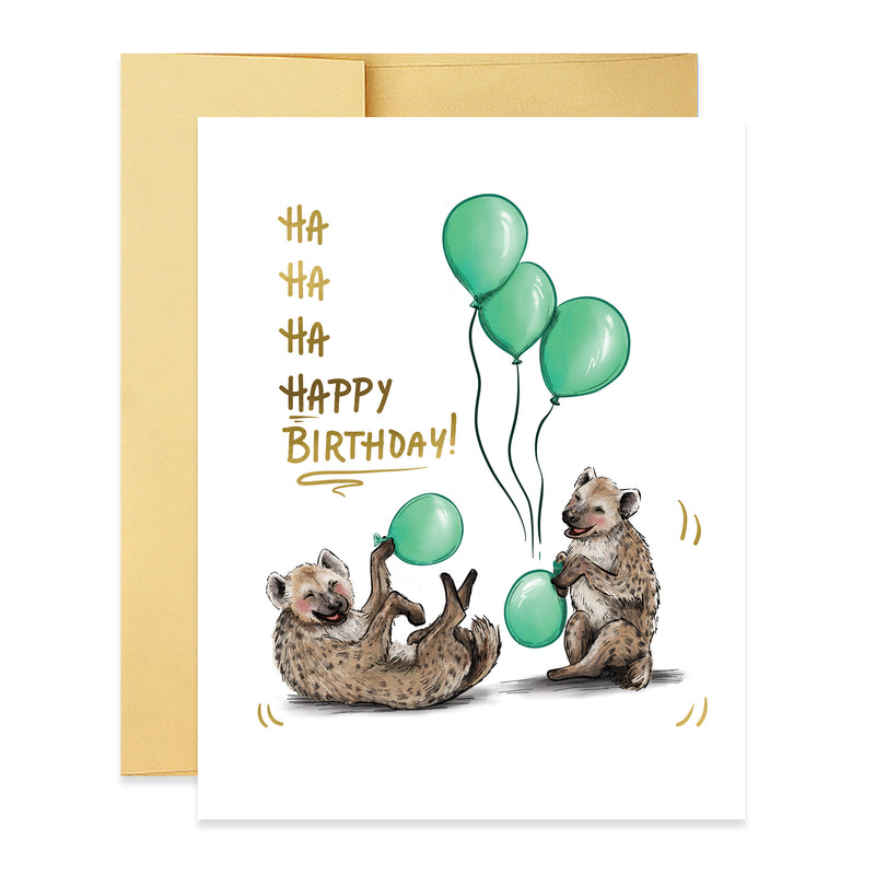 Ha-Ha-Ha-Hyena Birthday