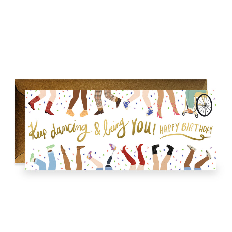 Dancing Legs Birthday
