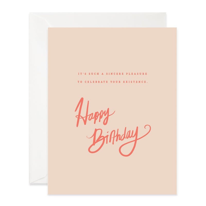 Sincere Birthday