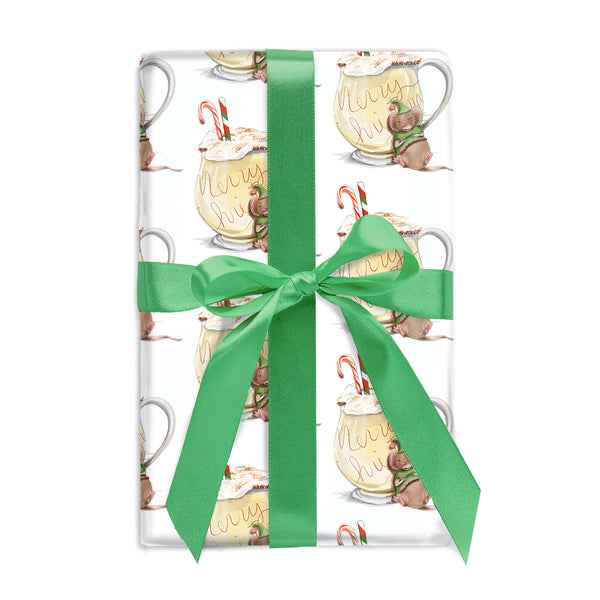 Noggy Christmas Mouse Gift Wrap