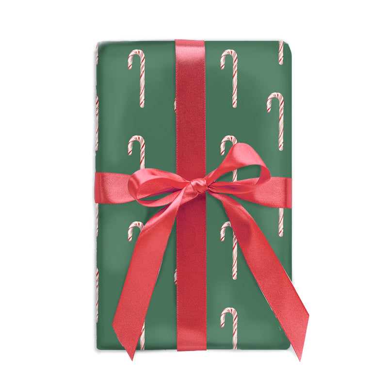 Candy Cane Gift Wrap