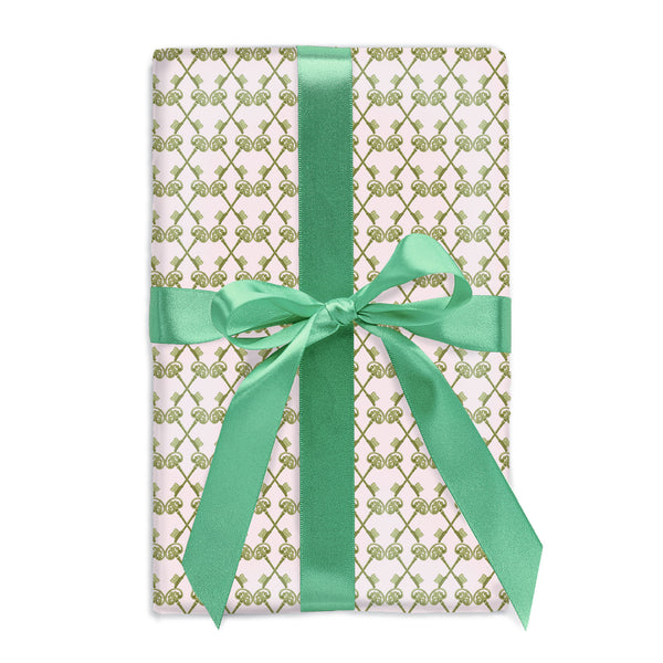 Blush Enchanted Keys Gift Wrap