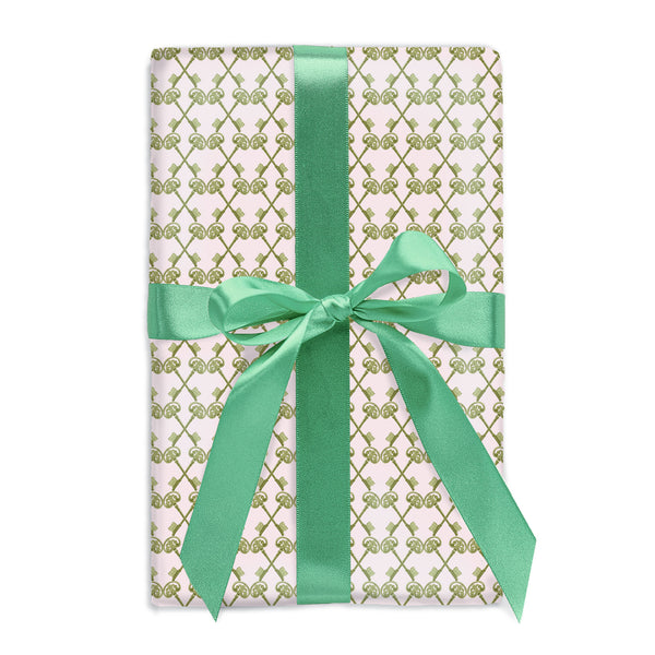 Blush Enchanted Keys Gift Wrap