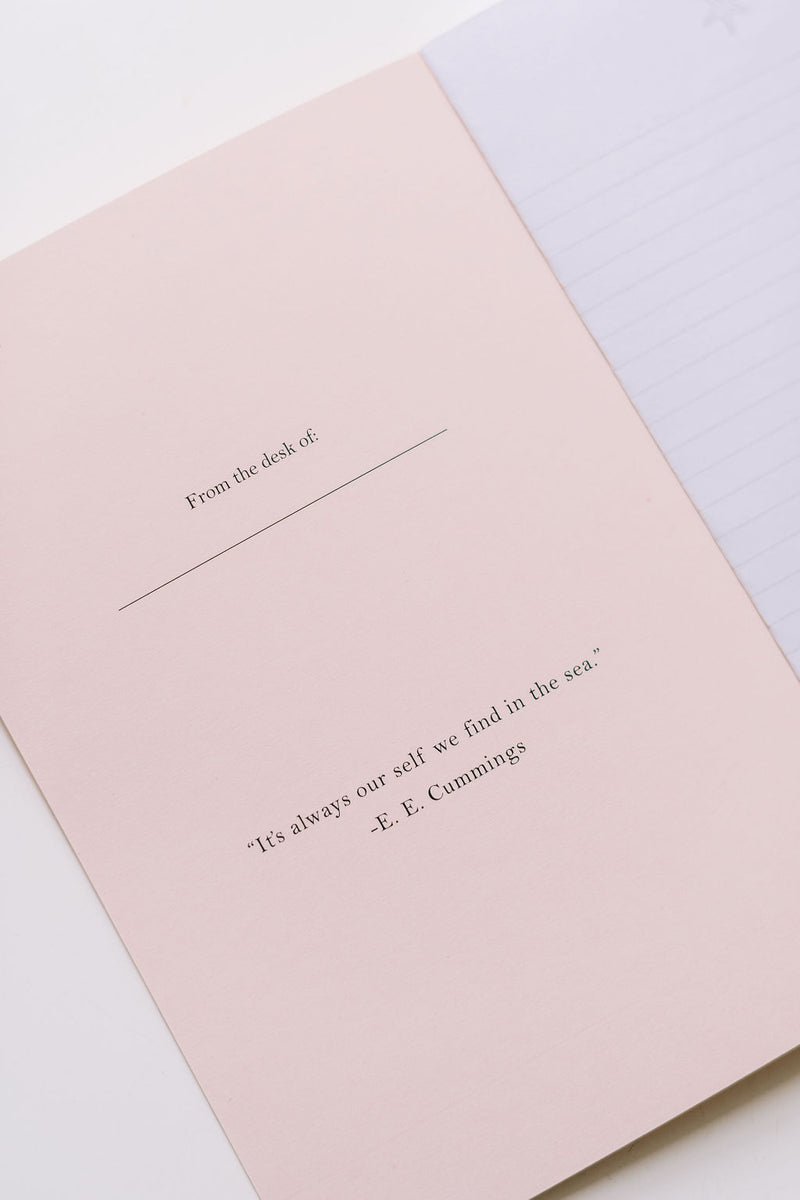 Pink Underwater Ball Softcover Notebook
