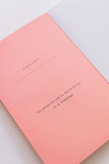 Coral Underwater Ball Softcover Notebook