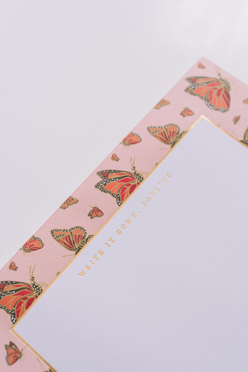 Monarch Butterflies Notepad