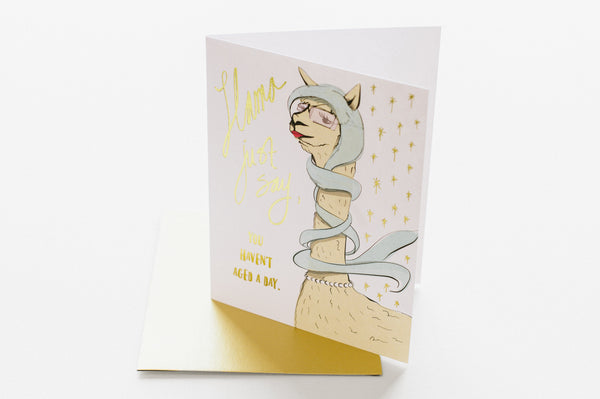 Llama Birthday