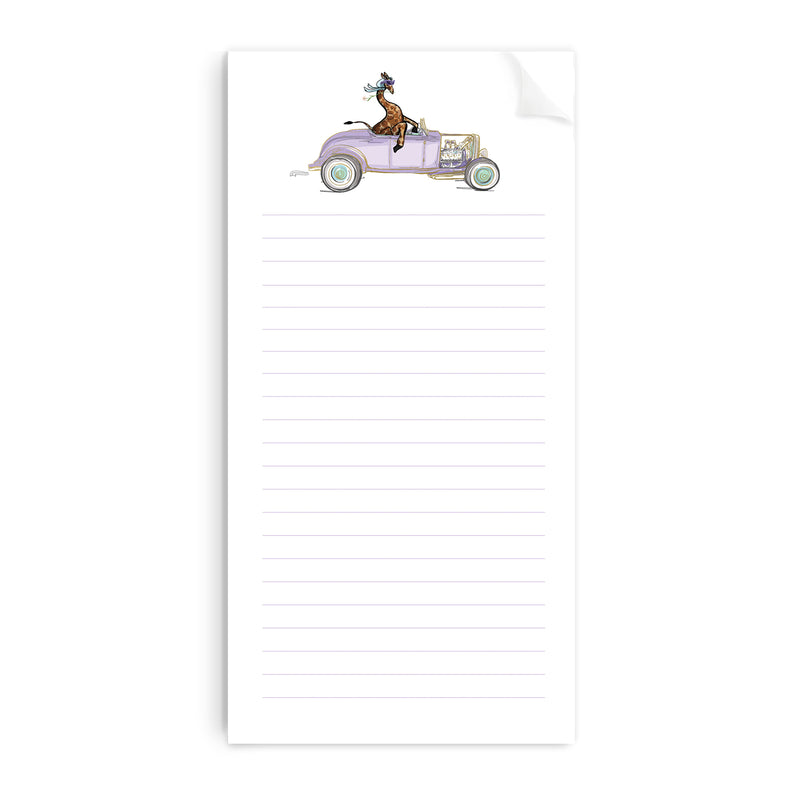 Wild Ride Notepad - Purple