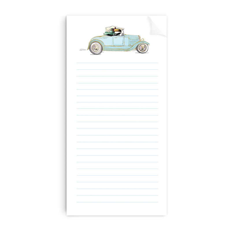 Wild Ride Notepad - Blue