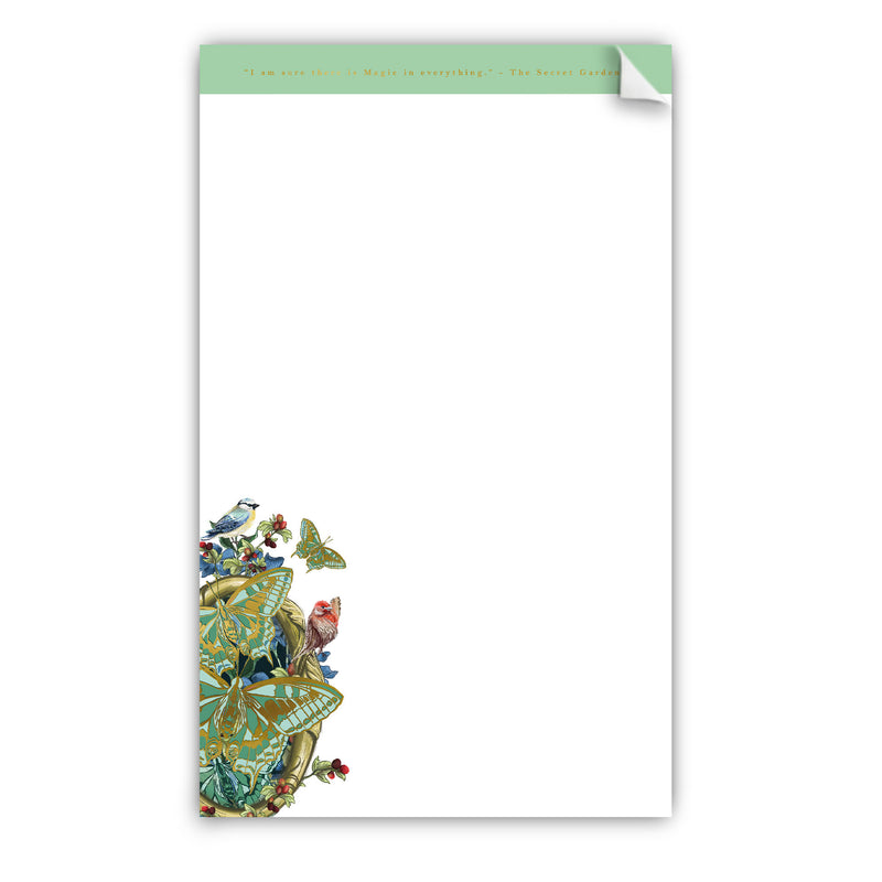 Enchanted Butterflies Large Notepad