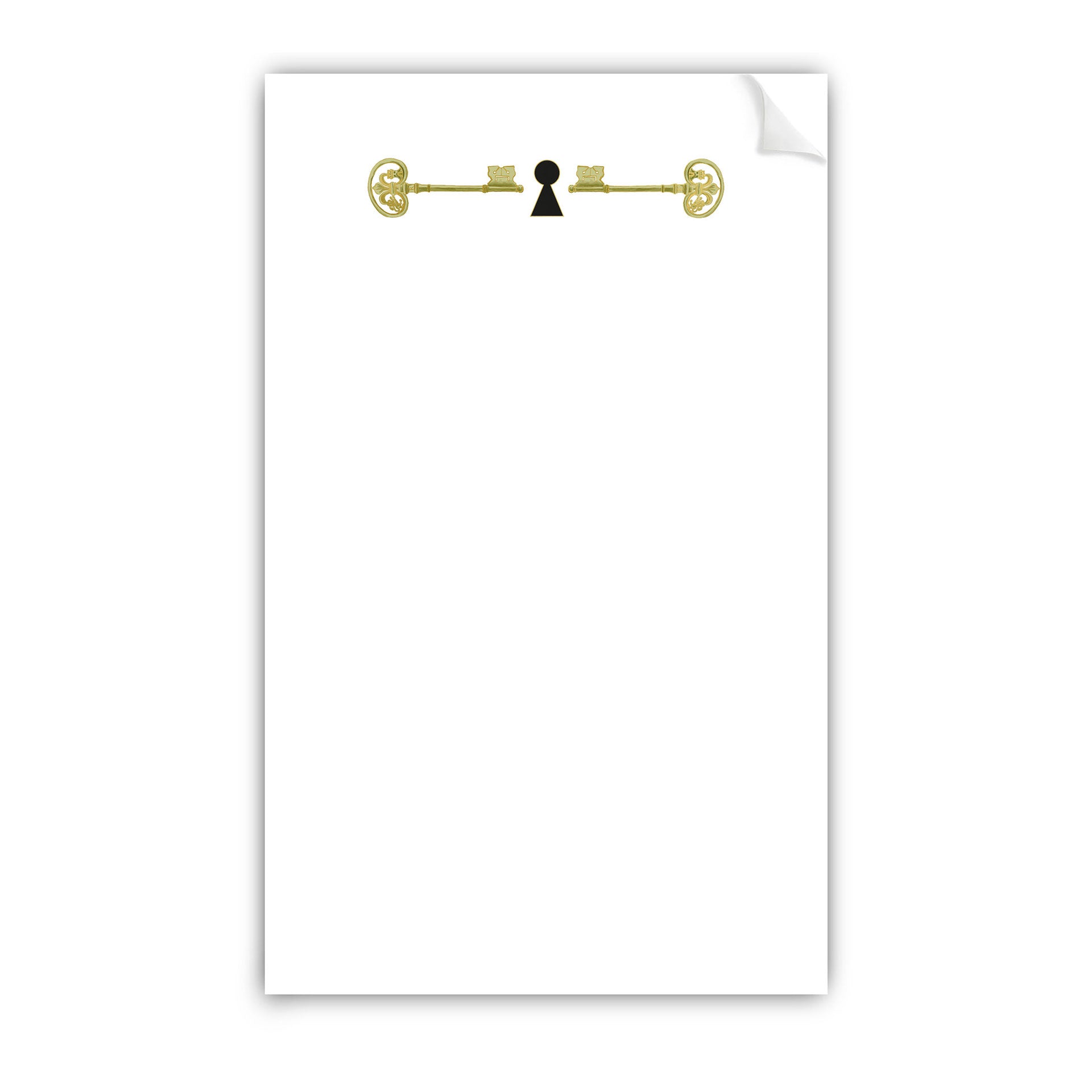 Enchanted Lock & Keys Large Notepad – Good Juju Ink
