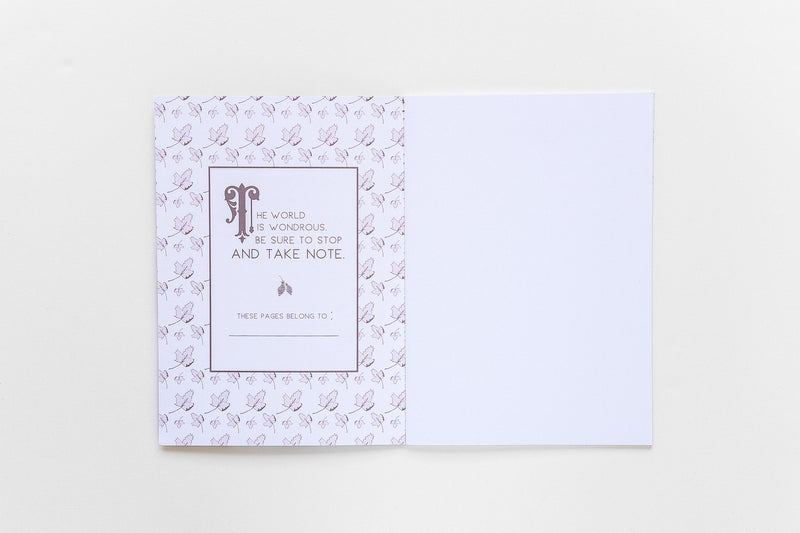 Wild Mushroom Notebook Duo