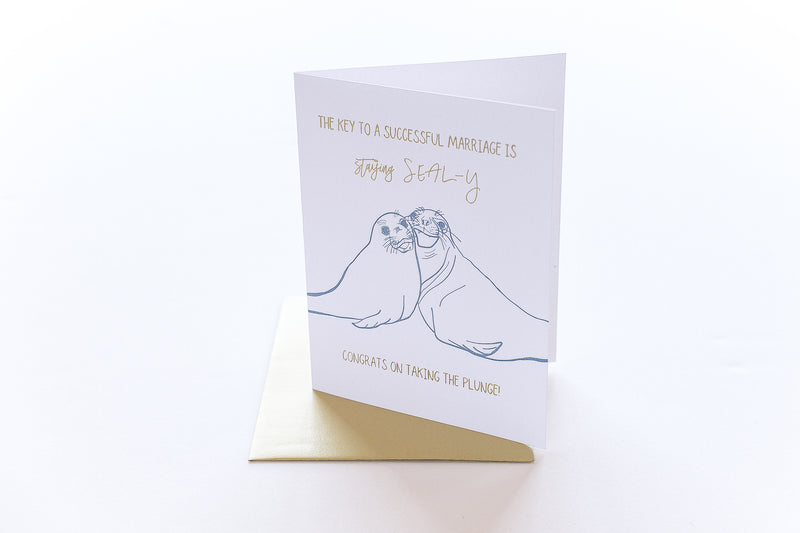 Stay Seal-y Wedding