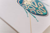 Teal Beetle Stationery