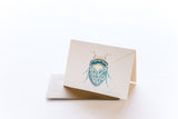 Teal Beetle Stationery