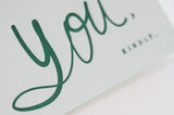 Thank You, Kindly - Boxed Set of Six