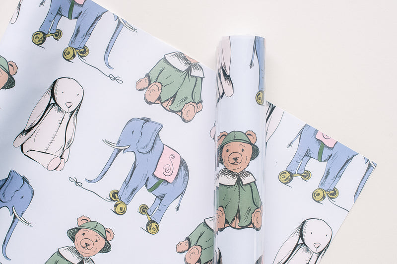 Victorian Toy Gift Wrap