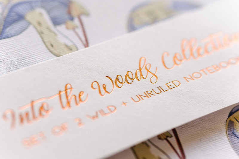 Wild Mushroom Notebook Duo