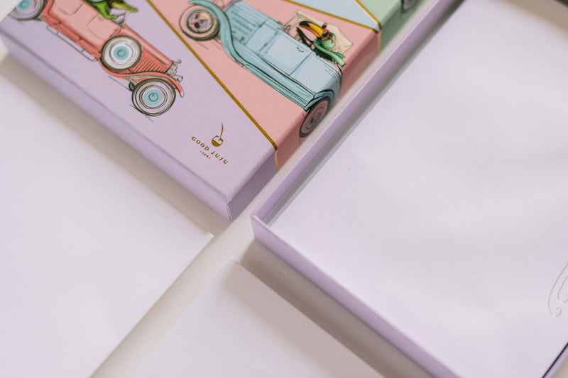 Classic Cars Stationery Set