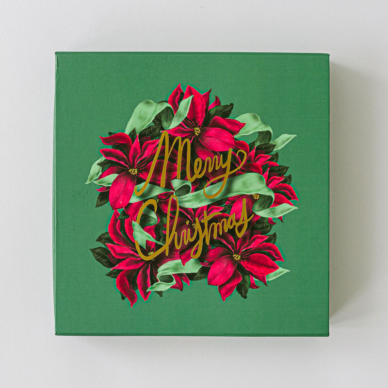 Christmas Poinsettia Luxury Stationery Set